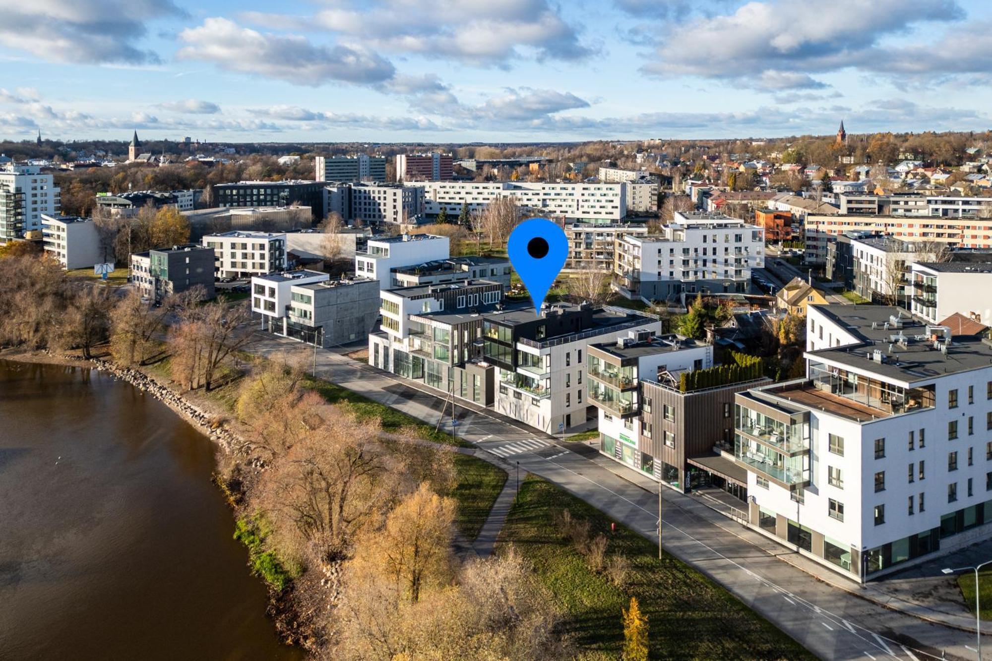 Fortune Apartments - River View, Contactless Тарту Екстериор снимка